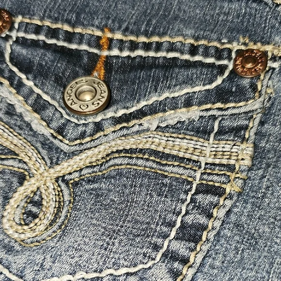 Angels Stylish Blue, Boot Cut Jeans - Picture 13 of 13